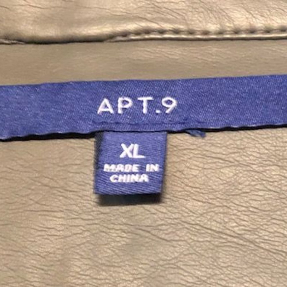 APT 9 Faux Leather Jacket - Picture 4 of 4
